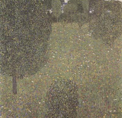 Gustav Klimt Landscape Garden (Meadow in Flower) (mk20) Spain oil painting art